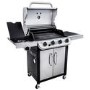 Char-Broil Convective 440S - 4 Burner Gas BBQ Grill with Side Burner - Silver