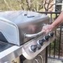 Char-Broil Convective 440S - 4 Burner Gas BBQ Grill with Side Burner - Silver