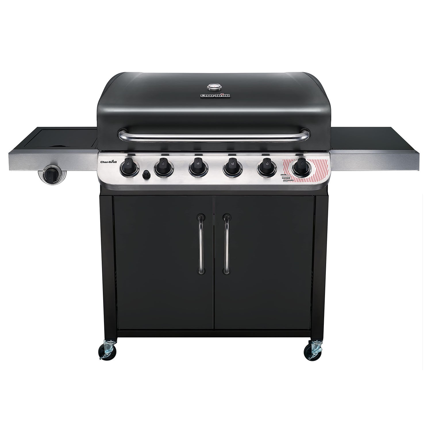 Char-Broil Convective Series 640 B Xl 6 Burner Gas Bbq Grill With Side Burner  140847