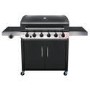 Char-Broil Convective Series 640 B XL - 6 Burner Gas BBQ Grill with Side Burner - Black