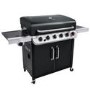 Char-Broil Convective Series 640 B XL - 6 Burner Gas BBQ Grill with Side Burner - Black