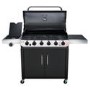 Refurbished Char-Broil Convective Series 640 B XL - 6 Burner Gas BBQ Grill with Side Burner - Black