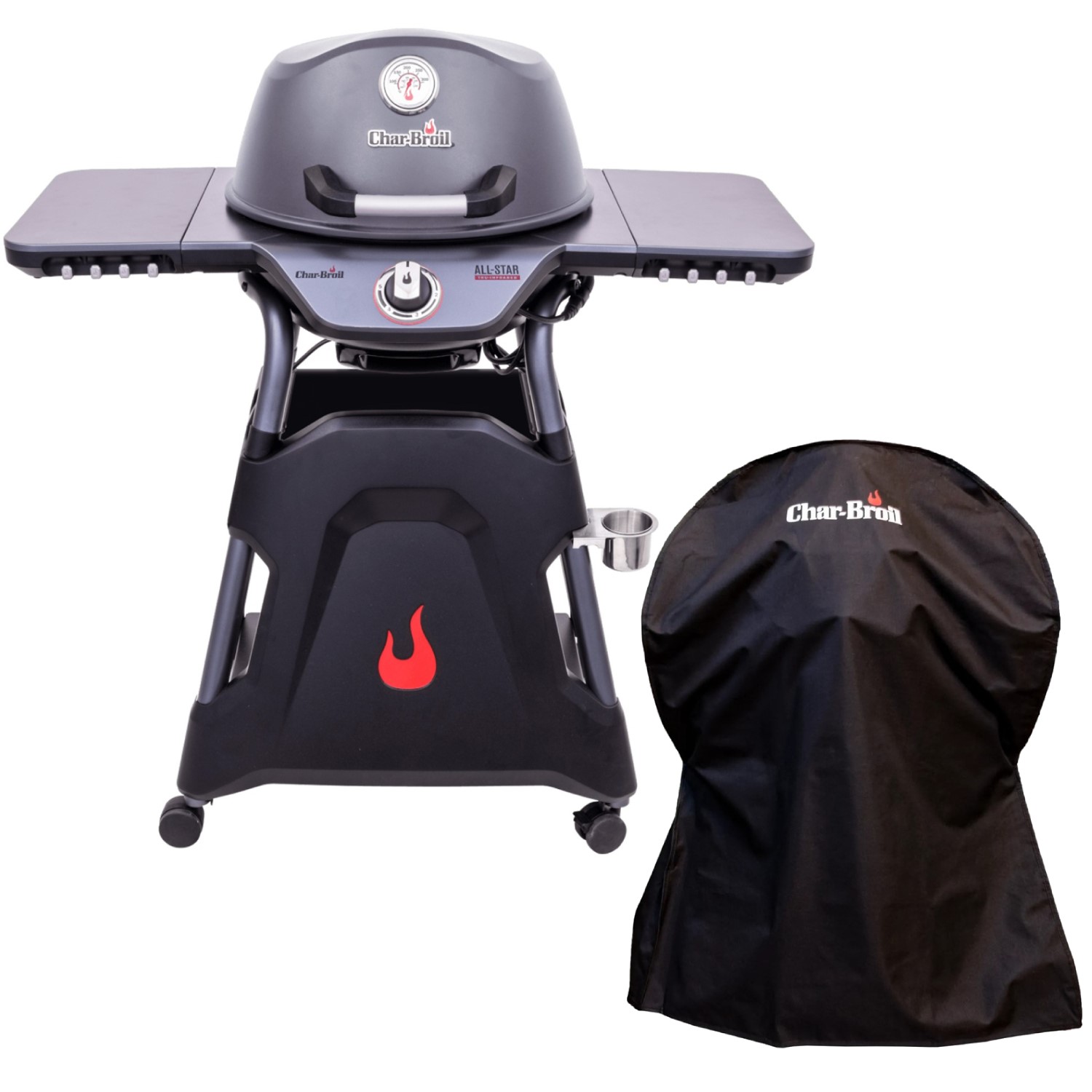 Char-Broil All-Star 125 - Single Burner Gas BBQ Grill with TRU-Infrared Technology