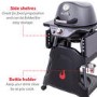 Char-Broil All-Star 125 - Single Burner Gas BBQ Grill with Cover