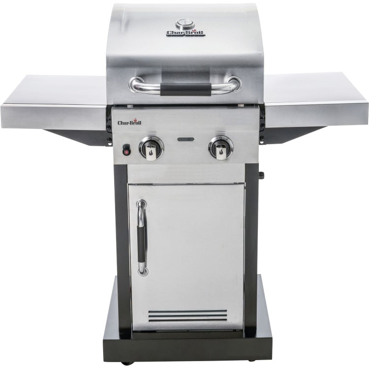GRADE A2 - Char-Broil Advantage Series 225S Gas BBQ Grill
 in Stainless Steel
