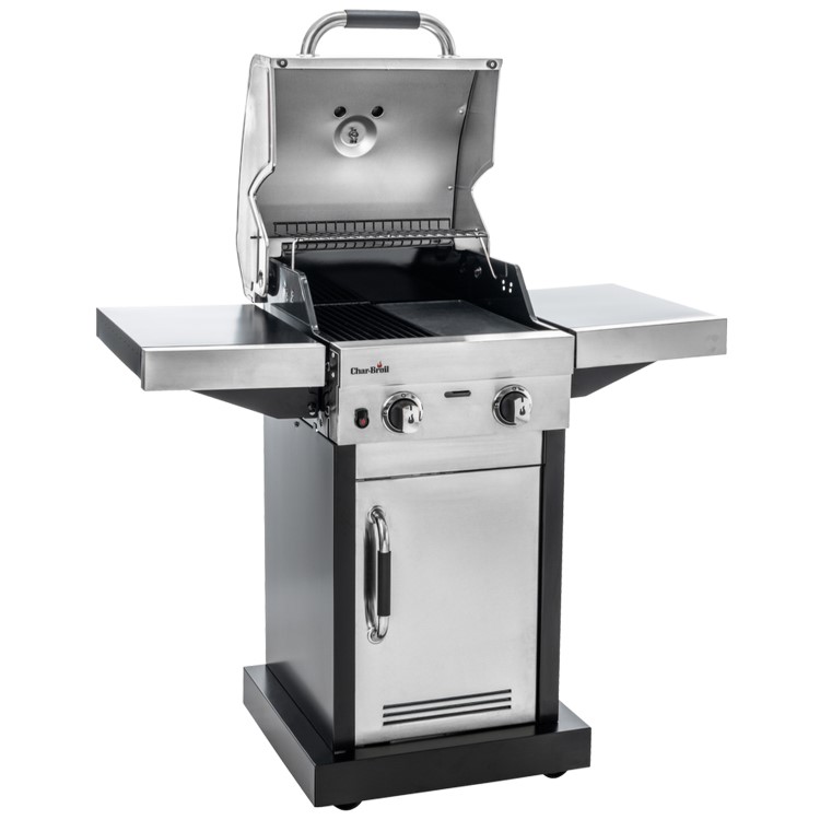 Char-Broil Advantage Series 225S - 2 Burner Gas BBQ Grill - Stainless Steel