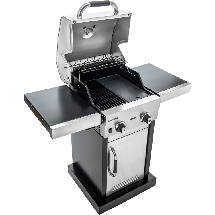 GRADE A2 - Char-Broil Advantage Series 225S Gas BBQ Grill
 in Stainless Steel