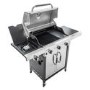 Char-Broil Advantage Series 345S - 3 Burner Gas BBQ Grill with Side Burner - Stainless Steel