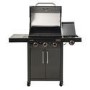 Refurbished Char-Broil Professional Series Ultimate Black Edition 3500 - 3 Burner BBQ with Side Burner