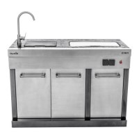 Char-Broil 140905 Ultimate Entertainment Unit for Ultimate 3 Burner BBQ Kitchen