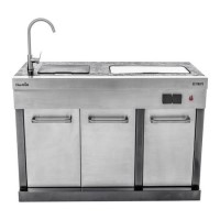 Char-Broil 140905 Ultimate Entertainment Unit for Ultimate 3 Burner BBQ Kitchen Char-Broil 140905 Ultimate Entertainment Unit for Ultimate 3 Burner BBQ Kitchen