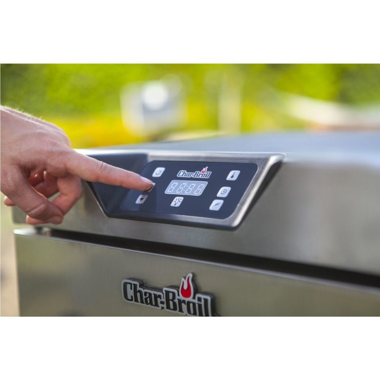 Char-Broil 140908 Digital Smoker II - Electric Smoker BBQ Grill - Stainless Steel      