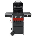 140924 Char-Broil Gas2Coal 2.0 210 - 2 Burner Dual Fuel Gas & Charcoal BBQ Grill - Black