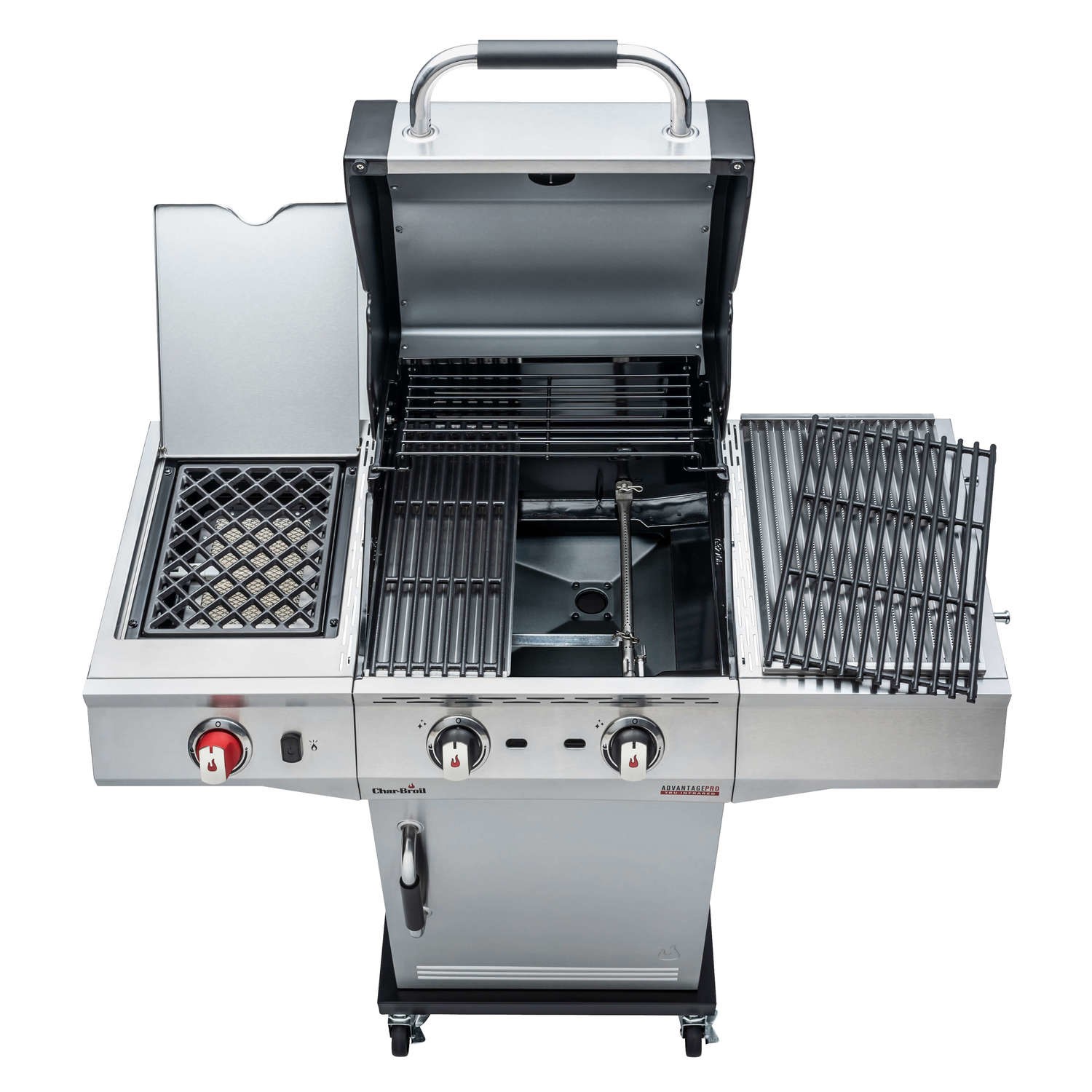 CharBroil Advantage PRO S 2 2 Burner Gas BBQ Grill with Side Burner
