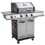 Refurbished Char-Broil Advantage PRO S 3 - 3 Burner Gas BBQ Grill with Side Burner - Silver