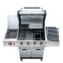 Char-Broil Advantage PRO S 4 - 4 Burner Gas BBQ Grill with Side Burner - Silver