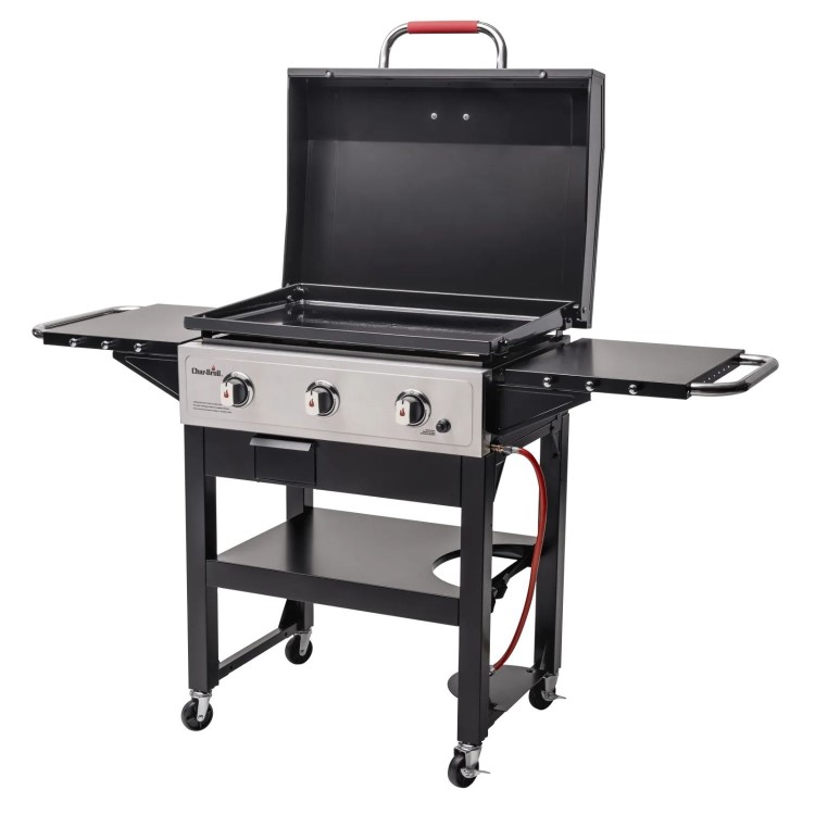 Refurbished Char-Broil 140999 Griddle 3400 Flat-top Plancha Gas BBQ