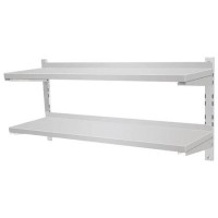 Hamoki STSW-093D 900mm Wide Double Stainless Steel Wall Shelf 300MM Deep Hamoki STSW-093D 900mm Wide Double Stainless Steel Wall Shelf 300MM Deep