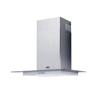 Stoves S700GDP Flat Glass Canopy 70cm Chimney Cooker Hood Stainless Steel