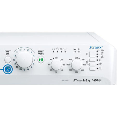 Indesit XWC61452W White 6kg 1400rpm Freestanding Washing Machine