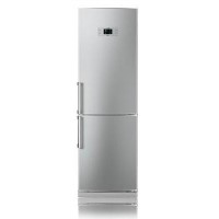 GRADE A2 - Light cosmetic damage - LG GB3133PVJW 190x60cm Freestanding Fridge Freezer - Platinum Silver