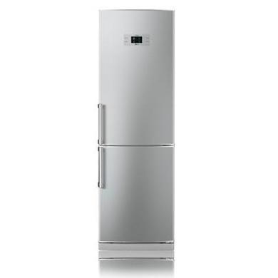 GRADE A2 - Light cosmetic damage - LG GB3133PVJW 190x60cm Freestanding Fridge Freezer - Platinum Silver