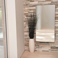 Towelrads Vetro Mirrored Vertical Designer Radiator 1000 x 500mm