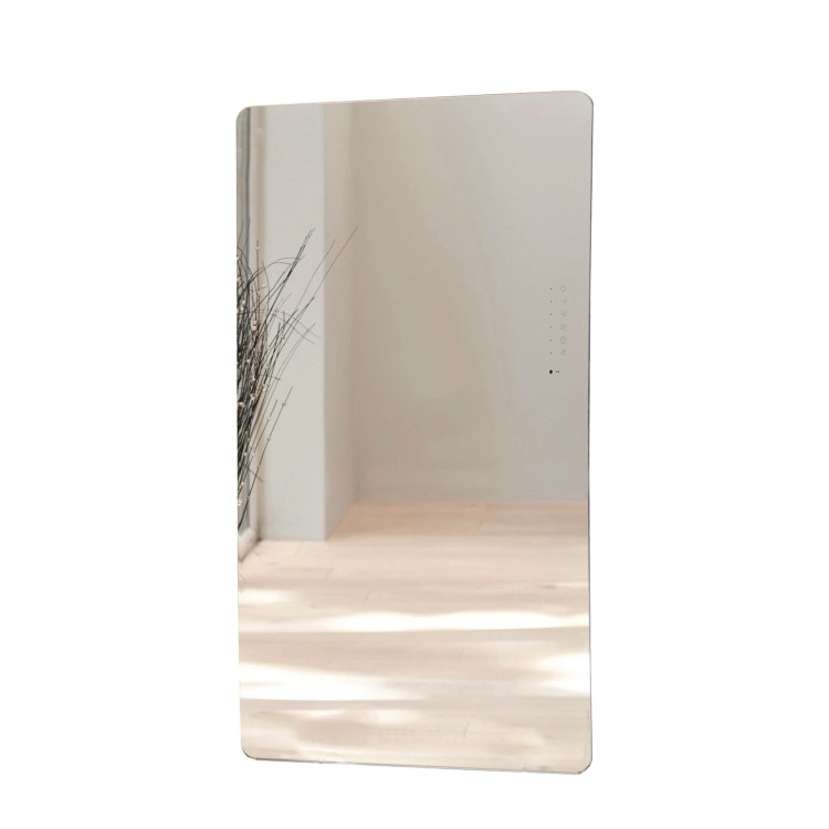 Towelrads Vetro Mirrored Vertical Designer Radiator 1000 x 500mm