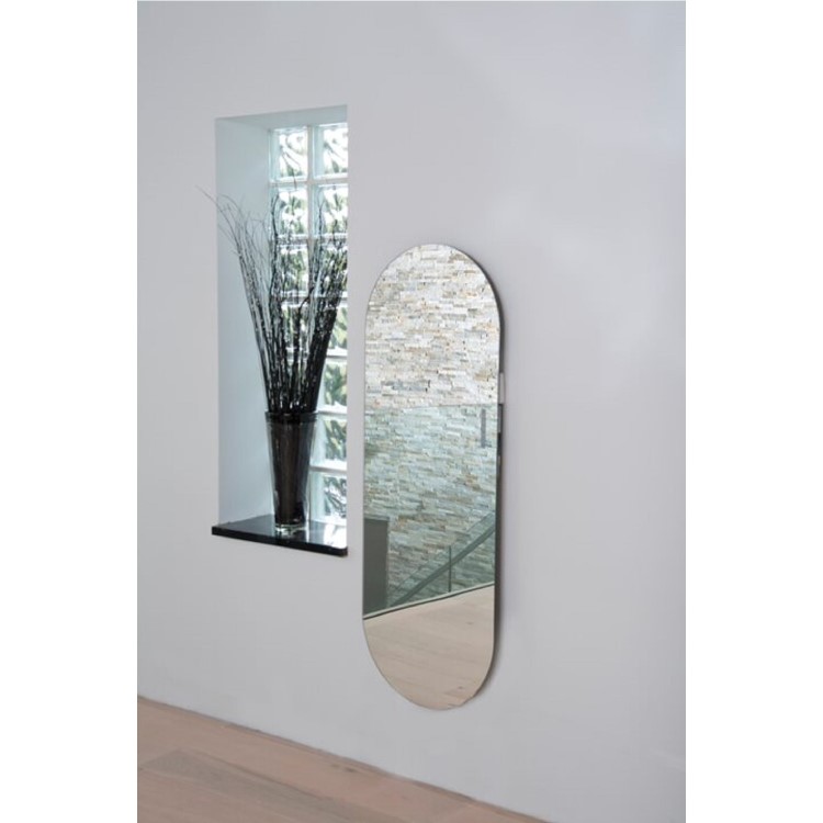 Towelrads Vetro Mirrored Vertical Designer Radiator 1380 x 500mm
