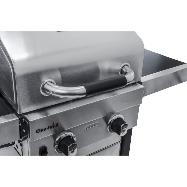 GRADE A2 - Char-Broil Advantage Series 225S Gas BBQ Grill
 in Stainless Steel