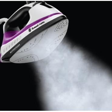 Russell Hobbs 14993-20 2000w Autosteam Ceramic Soleplate Iron Antiscale