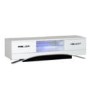 Sciae Smooth Modern TV Unit Stand with Drawers - White Gloss