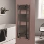 Towelrads Pisa Anthracite Towel Radiator 1200 x 400mm