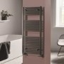 Towelrads Pisa Anthracite Towel Radiator 1200 x 600mm