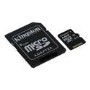 Kingston 64GB MicroSD Class 10 Card with Adapter