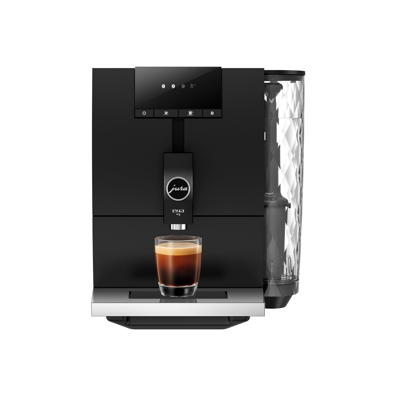 Jura ENA 4 Bean to Cup Coffee Machine - Black - Image 3