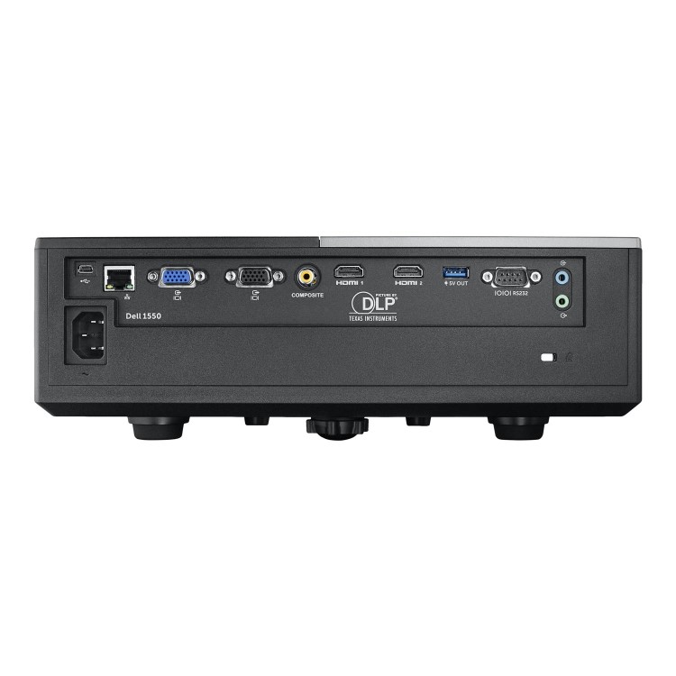 Dell 1550 DLP projector 3D 3800 lumens XGA 1024 x 768 4_3