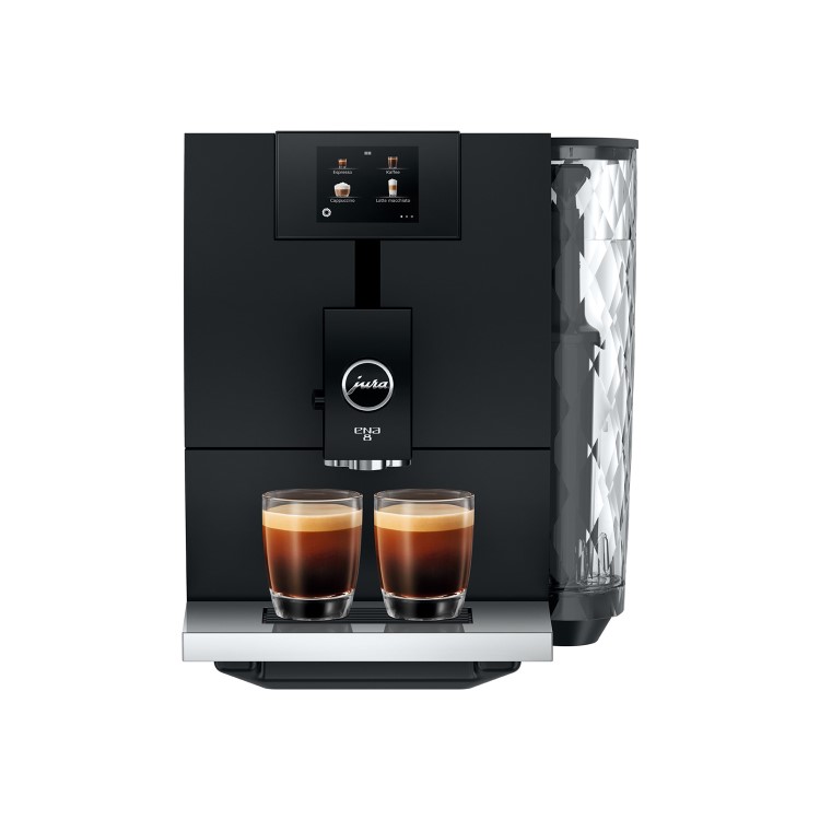 Jura 15510 ENA 8 Fully Automatic Bean to Cup Coffee Machine - Black