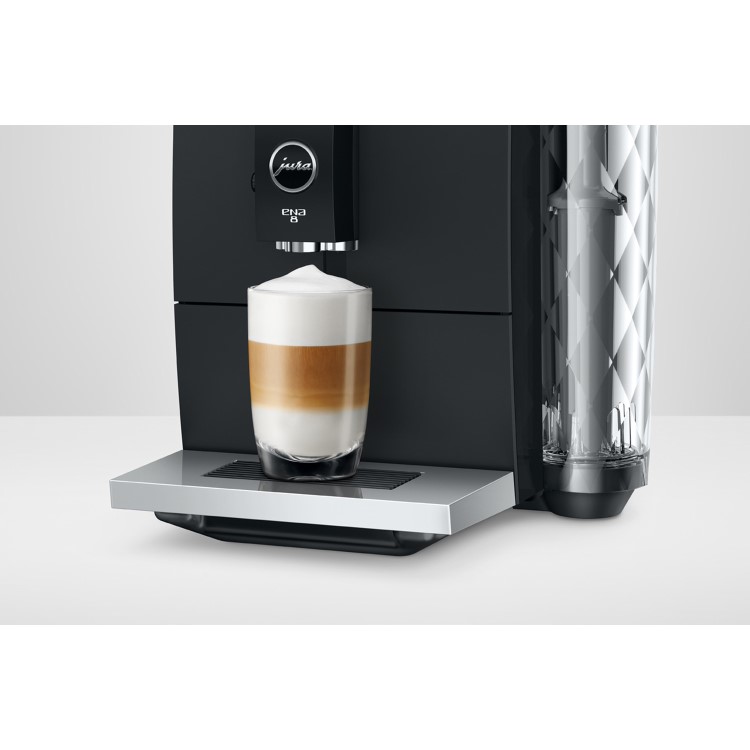 Jura 15510 ENA 8 Fully Automatic Bean to Cup Coffee Machine - Black