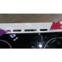 GRADE A2 - Light cosmetic damage - ElectriQ 60cm Double Oven Electric Cooker With Ceramic Hob - White