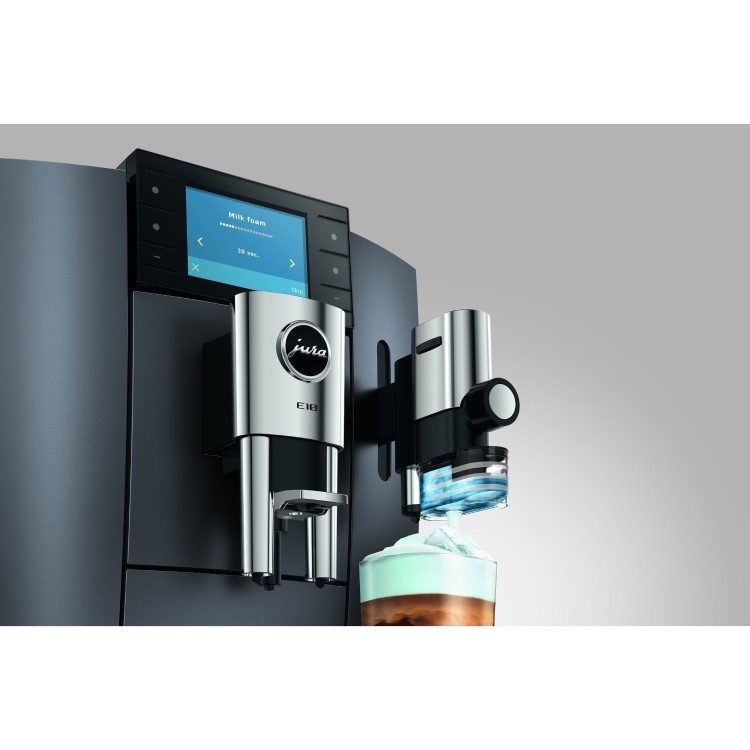 Jura E10 Bean-to-Cup Coffee Machine - Onyx Black