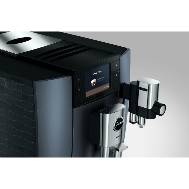 Jura E10 Bean-to-Cup Coffee Machine - Onyx Black