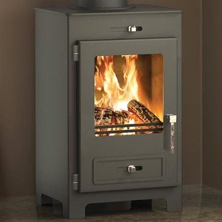 Be Modern Steel Log Burner / Multi Fuel Stove - Broseley Silverdale