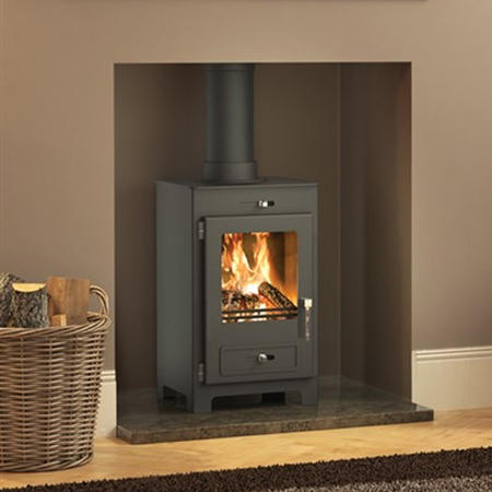 Be Modern Steel Log Burner / Multi Fuel Stove - Broseley Silverdale