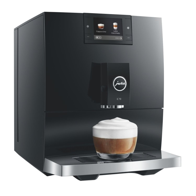 Jura C9 Bean-to-Cup Coffee Machine - Piano Black