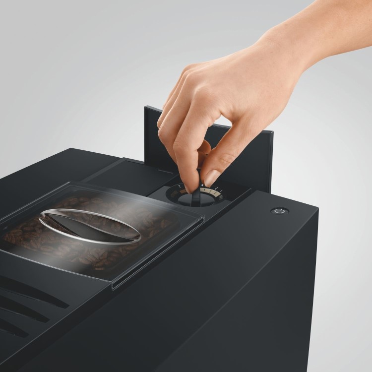 Jura E6 Bean-to-Cup Coffee Machine - Piano Black