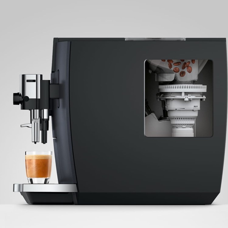 Jura E8 Bean-to-Cup Coffee Machine 15840 Piano Black One-Touch Speciality Coffee Maker