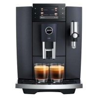 Jura E8 Bean-to-Cup Coffee Machine 15840 Piano Black One-Touch Speciality Coffee Maker