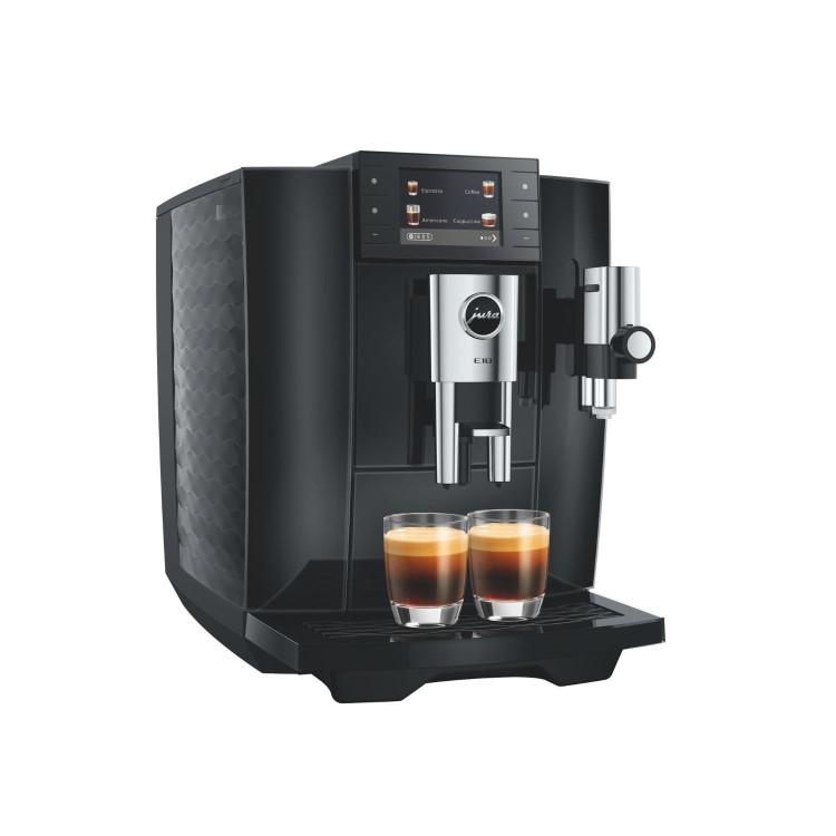 Jura E10 Bean-to-Cup Coffee Machine - Diamond Black