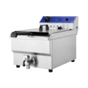 161005 Hamoki EF-131V Electric Countertop Fryer 13ltr Single Tank With Drain Tap - 3kW- Commercial Catering Model